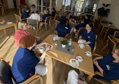 Mitarbeiterfrühstück in der Rheinaue
