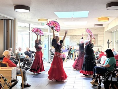 Bauchtanz zu Gast in der Rheinaue