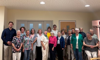 Treffen von ehrenamtlichen Helfer im AWO Seniorenzentrum Rheinaue