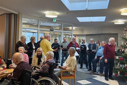Adventscafé in der Rheinaue