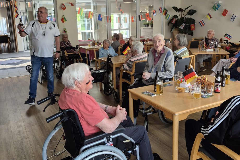 WM-Café im AWO-Seniorenzentrum Rheinaue