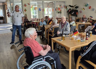 WM-Café im AWO-Seniorenzentrum Rheinaue
